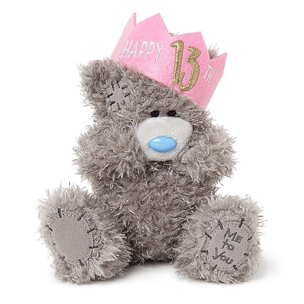 7" 13th Birthday Wearing Hat Me to You Bear Extra Image 2